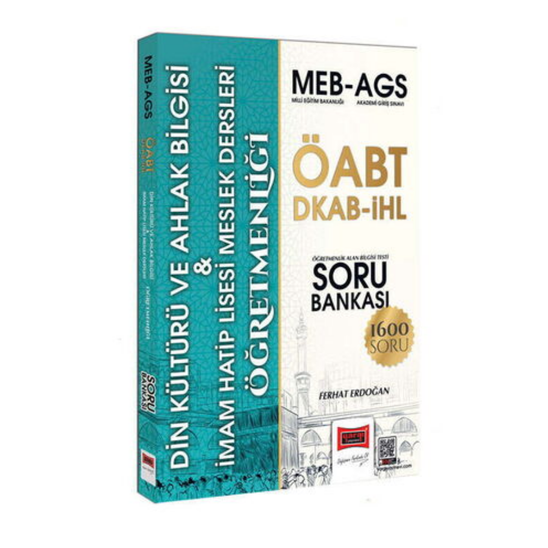 Yargı Yayınları MEB-AGS ÖABT DKAB-İHL Din Kültürü ve Ahlak Bilgisi Öğretmenliği Soru Bankası (Ferhat Erdoğan)