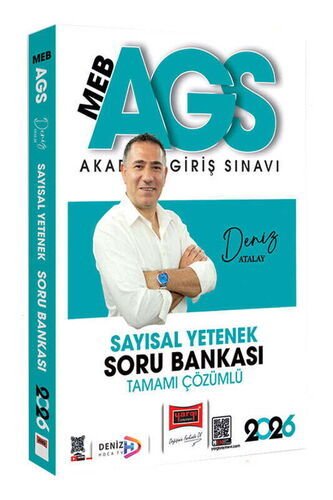 2026 MEB-AGS Sayısal Yetenek Soru Bankası (Deniz Atalay) Yargı Yayınları