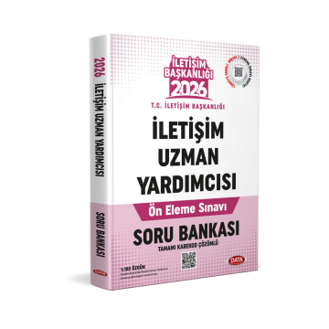 Data Yayınları 2026 İletişim Başkanlığı İletişim Uzman Yardımcısı Soru Bankası