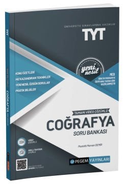 TYT Coğrafya Soru Bankası Pegem Yayınları