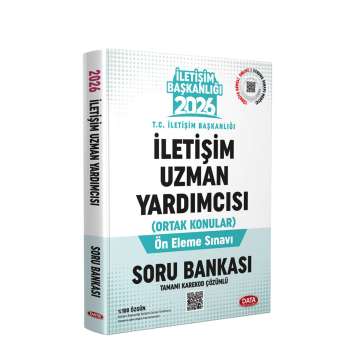 Data Yayınları 2026 İletişim Başkanlığı İletişim Uzman Yardımcısı Soru Bankası