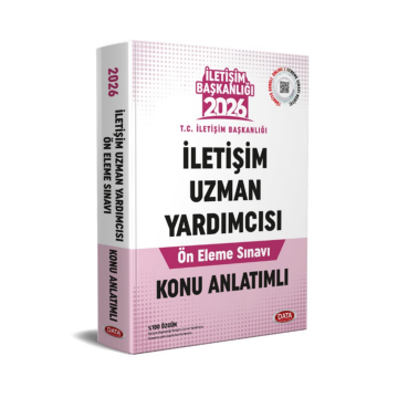 Data Yayınları 2026 İletişim Başkanlığı İletişim Uzman Yardımcısı Konu Anlatımlı