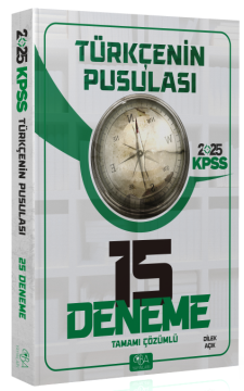 CBA Yayınları 2025 KPSS Türkçenin Pusulası 15 Deneme Çözümlü - Dilek Açık  CBA Yayınları