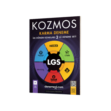 Hız Yayınları Kozmos LGS Karma İlk Dönem Konuları 3'lü Deneme Set