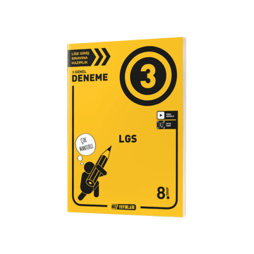 Hız Yayınları 8. Sınıf LGS 3 Genel Deneme