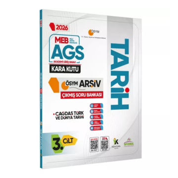 2026 MEB AGS Tarihin Kara Kutusu 3.Cilt ÖSYM Çıkmış Soru Havuzu Bankası Konu Özetli Dijital Çözümlü İnformal Yayınları