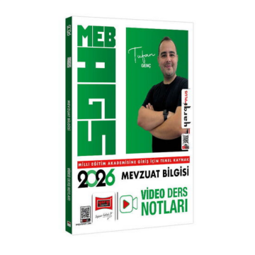 Yargı Yayınları 2026 MEB-AGS Mevzuat Bilgisi Video Ders Notları (Tufan Genç)