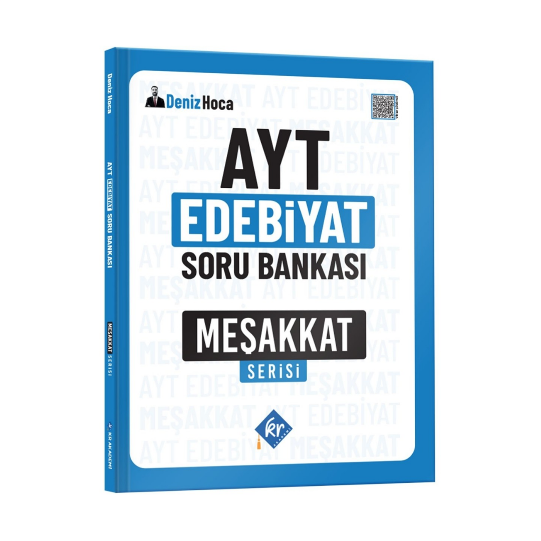 Deniz Hoca AYT Edebiyat Soru Bankası Meşakkat Serisi KR Akademi
