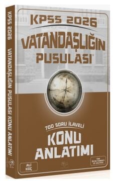 CBA Yayınları 2026 KPSS Vatandaşlık Vatandaşlığın Pusulası Konu Anlatımı - Ali Koç CBA Yayınları
