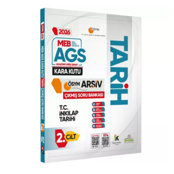2026 MEB AGS Tarihin Kara Kutusu 2.Cilt ÖSYM Çıkmış Soru Havuzu Bankası Konu Özetli Dijital Çözümlü İnformal Yayınları