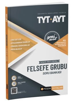TYT-AYT Felsefe Grubu Soru Bankası Pegem Akademi