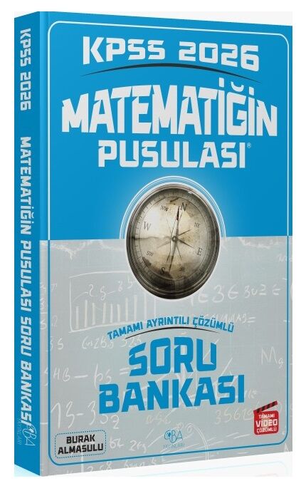 2026 KPSS Matematiğin Pusulası Soru Bankası Çözümlü CBA Yayınları