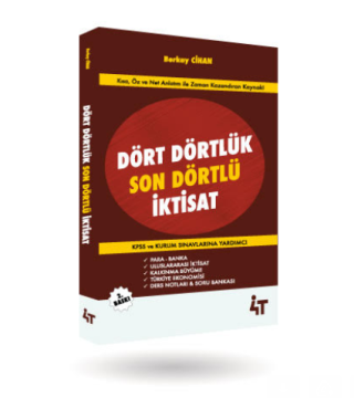 4T Yayınları  Dört Dörtlük Son Dörtlü İktisat Berkay Cihan