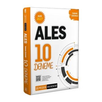 Pegem Akademi 2027 ALES Tamamı Çözümlü 10 Deneme