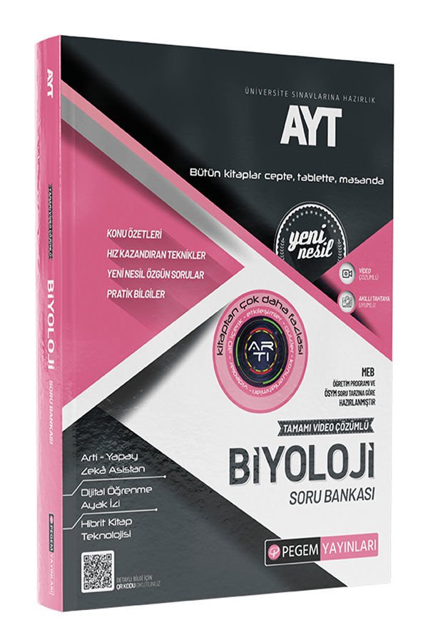 AYT Biyoloji Soru Bankası Pegem Akademi
