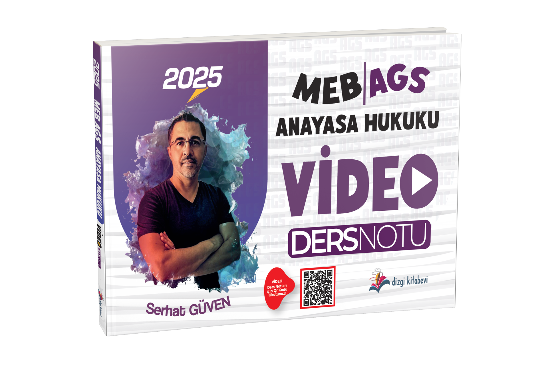 Dizgi Kitap 2025 MEB-AGS Anayasa Hukuku Video Ders Notları Serhat Güven
