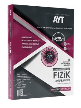 AYT Fizik Soru Bankası Pegem Yayınları