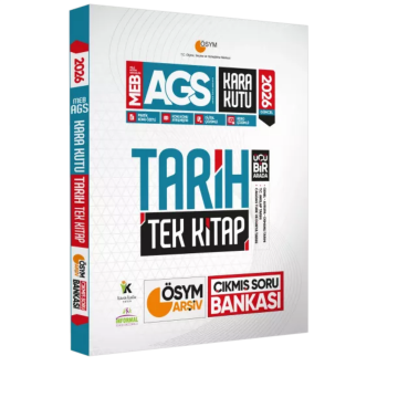2026 MEB-AGS Kara Kutu Tarih TEK KİTAP ÖSYM Arşiv Çıkmış Soru Bankası Konu Özetli Dijital Çözümlü İnformal Yayınları