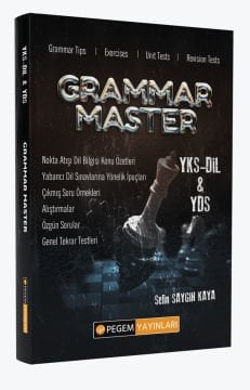 Grammar Master YKS - DİL&YDS Pegem Yayınları