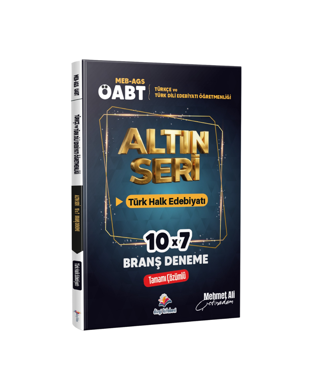 Dizgi Kitap 2026 Meb Ags ÖABT Altın Seri Türkçe Öğretmenliği & Türk Dili ve Edebiyatı Öğretmenliği Türk Halk Edebiyatı Tamamı Çözümlü 7 Deneme Sınavı Mehmet Ali Çetinadam
