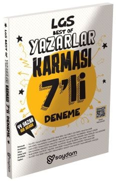 Saydam Yayınları LGS Best Of Yazarlar Karması 7 li Deneme Video Çözümlü