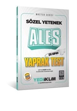 Ales Sözel Yetenek Çek Kopart Yaprak Test Yediiklim Yayınları