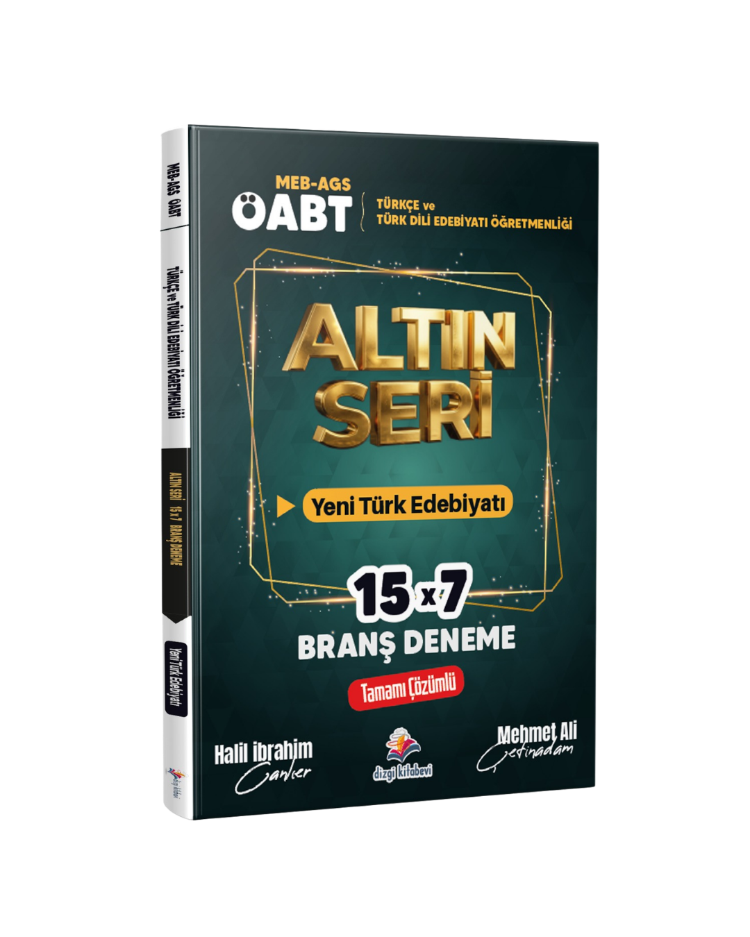 Dizgi Kitap 2026 Meb Ags ÖABT Altın Seri Türkçe Öğretmenliği & Türk Dili ve Edebiyatı Öğretmenliği Yeni Türk Edebiyatı Tamamı Çözümlü 7 Deneme Sınavı Halil İbrahim Canlıer, Mehmet Ali Çetinadam