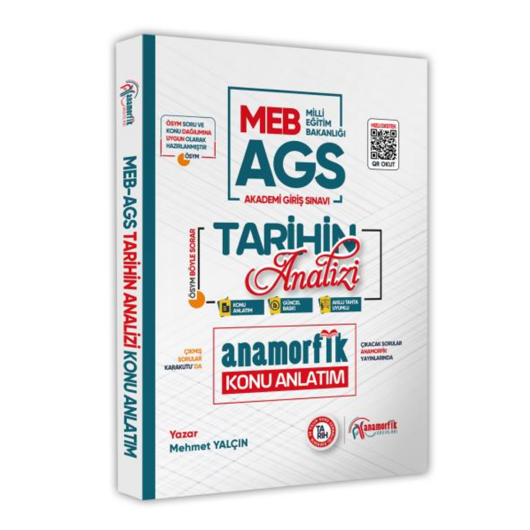 MEB AGS Pratik Notlarla Tarihin Analizi Güncel Konu Anlatımı Kitabı (Yazar Mehmet Yalçın) İnformal Yayınları