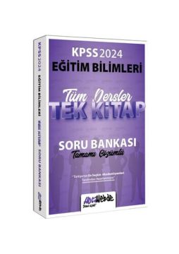 HocaWebde 2024 KPSS Eğitim Bilimleri Tüm Dersler Tamamı Çözümlü Tek Kitap Soru Bankası