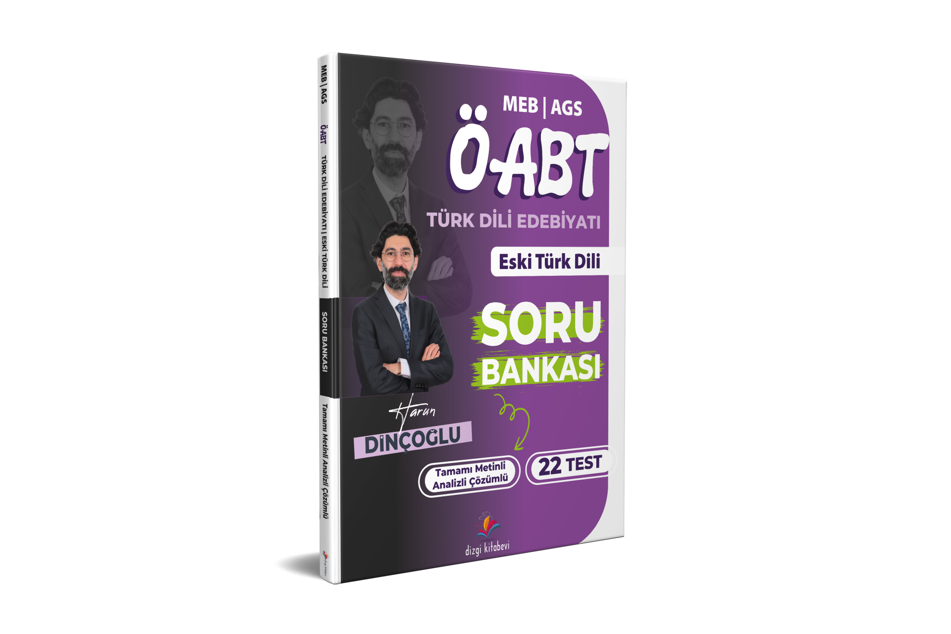 Dizgi Kitap 2026 Meb Ags ÖABT Türk Dili ve Edebiyatı Öğretmenliği Eski Türk Dili Tamamı Çözümlü Soru Bankası Harun Dinçoğlu
