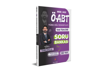 Dizgi Kitap 2026 Meb Ags ÖABT Türk Dili ve Edebiyatı Öğretmenliği Eski Türk Dili Tamamı Çözümlü Soru Bankası Harun Dinçoğlu