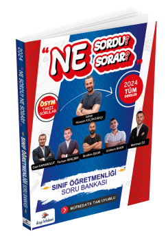 Dizgi Kitap 2024 ÖABT Sınıf Öğretmenliği Ne Sordu Ne Sorar Soru Bankası - Hüseyin Küçüksubaşı