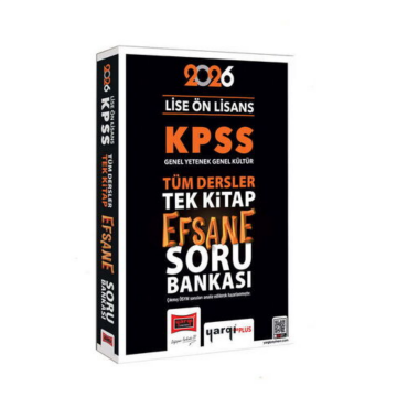 2026 KPSS Lise Ön Lisans GK-GY Tüm Dersler Tek Kitap Efsane Soru Bankası Yargı Yayınları