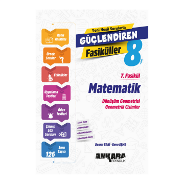 Ankara Yayıncılık 8. Sınıf LGS Matematik Güçlendiren 7. Fasikül