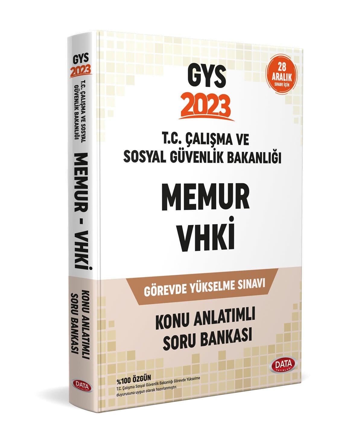 Data Yayınları GYS Çalışma ve Sosyal Güvenlik Bakanlığı Memur ve VHKİ Konu Anlatımlı Soru Bankası