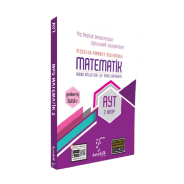 Karekök Yayınları AYT Matematik MPS Konu Anlatımlı Soru Bankası 2. Kitap
