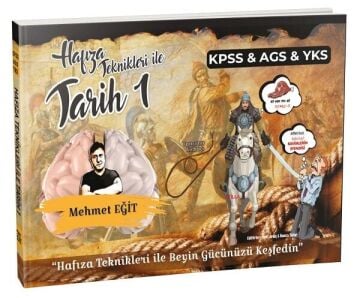 Mehmet Eğit KPSS TYT AYT Hafıza Teknikleri İle Tarih-1 Eğit Akademi (İadesiz)