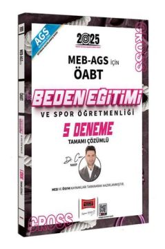 2025 MEB-AGS ÖABT Beden Eğitimi ve Spor Öğretmenliği 5 Deneme Yargı Yayınları