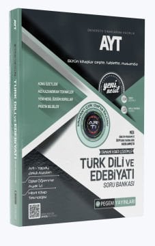 Pegem Akademi AYT Türk Dili ve Edebiyatı Soru Bankası