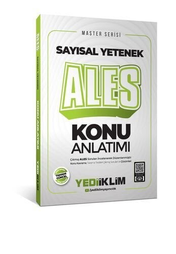 2026 Master Serisi ALES Sayısal Yetenek Konu Anlatımı Yediiklim Yayınları