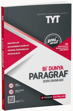 TYT Bi Dünya Paragraf Soru Bankası Pegem Akademi