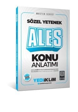 2026 Master Serisi ALES Sözel Yetenek Konu Anlatımı Yediiklim Yayınları