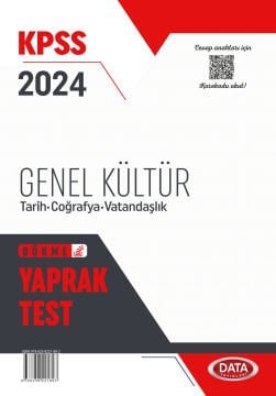 2024 KPSS Genel Kültür Çalışma Testleri