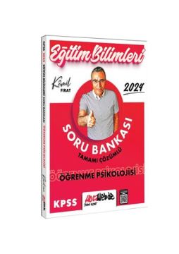 2024 KPSS Eğitim Bilimleri Öğrenme Psikolojisi Tamamı Çözümlü Soru Bankası Hocawebde Yayınları