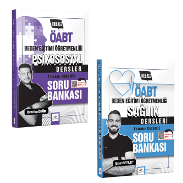 Dizgi Kitap 2026 MEB-AGS ÖABT Beden Eğitimi Psikososyal ve Sağlık Dersleri Tamamı PDF Çözümlü Soru Bankası Seti İbrahim Ögür Emirhan Beyazıt