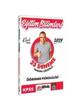 2024 KPSS Eğitim Bilimleri Öğrenme Psikolojisi tamamı çözümlü 23 deneme Hocawebde Yayınları