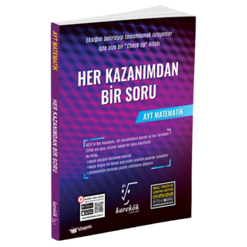 Karekök Yayınları AYT Matematik Her Kazanımdan Bir Soru