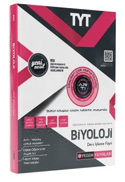 TYT Biyoloji Ders İşleme Föyü Pegem Yayınları