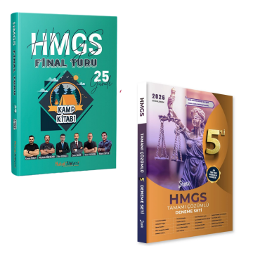 Dizgi Kitap 2026 Hukuk Atölyesi 25 günde HMGS Kamp Kitabı & Hmgs Tamamı Çözümlü 5'li Deneme Seti Yetki Yayınları Seti