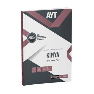 AYT Kimya Ders İşleme Föyü Pegem Akademi